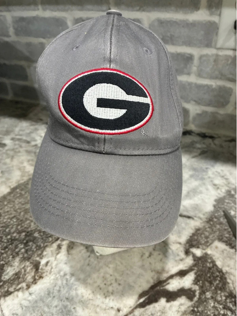 Georgia Bulldogs NCAA Adjustable Gray Baseball Cap Hat